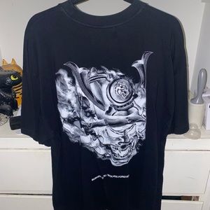 Black bushido code shirt